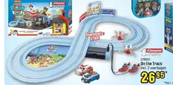 Happyland Carrera first on the track incl, 2 voertuigen 079601 aanbieding