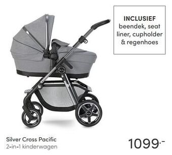 Baby & Tiener Silver cross pacific 2-in-1 kinderwagen aanbieding