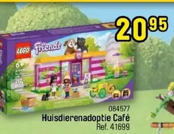 Lego Friends huisdierenadoptie Cafe ref,41699 - 084577