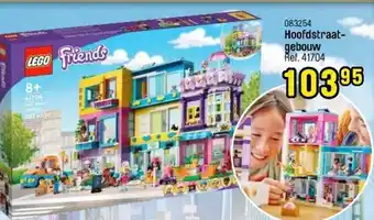 Happyland Lego Friends Hoofdtraat-gebouw ref, 41704 - 083254 aanbieding