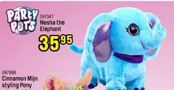 Happyland Party pets Nesha the elephant 091347 aanbieding