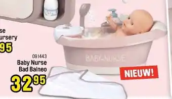 Happyland Smoby Baby Nurse bad Balneo 091443 aanbieding