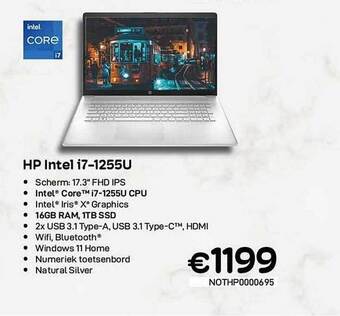 CompuDeals Hp intel i71255u aanbieding