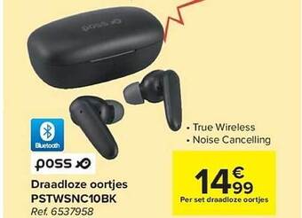 Carrefour Draadloze oortjes aanbieding