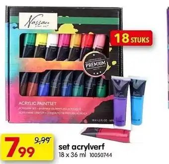 Set acrylverf