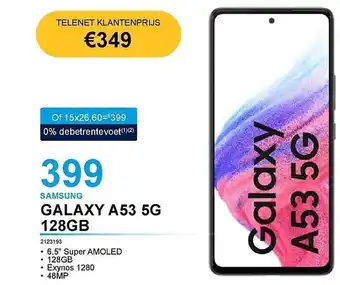 AUVA Samsung galaxy a53 5g 128gb aanbieding