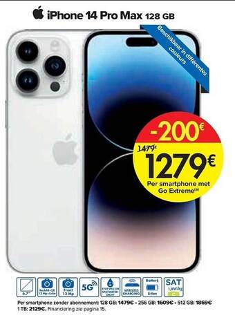 Iphone 14 pro max 128 gb