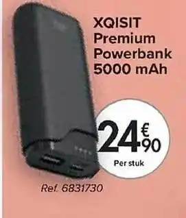 Xqisit premium powerbank 5000 mah