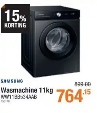 Cevo Samsung Wasmachine 11Kg WW11BB534AAB 153170 aanbieding