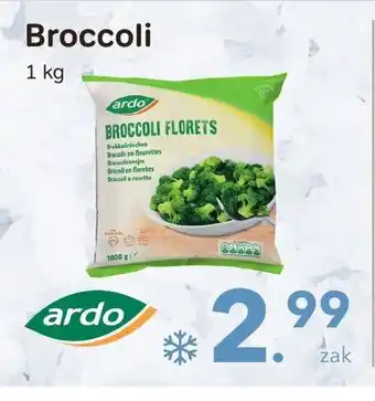 Bon Ap Ardo Broccoli 1kg aanbieding