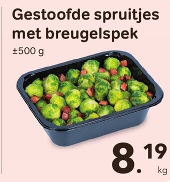 Gestoofde spruitjes met breugelspek 500g