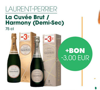 Laurent-Perrier La Cuvee Brut / Harmony (Demi-Sec) 75cl