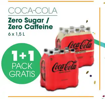 Coca-Cola Zero Sugar / Zero Caffeine 6 x 1,5L