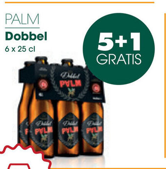 Prik en Tik Palm Dobbel 6 x 25 cl aanbieding
