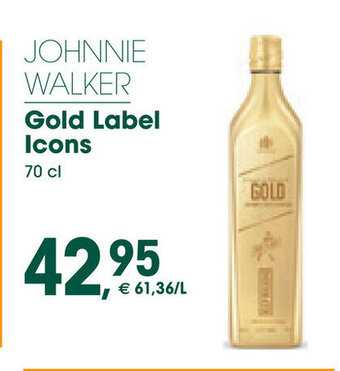 Johnnie Walker Gold Label Icons 70cl