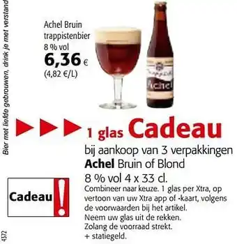 Colruyt Achel Bruin trappistenbier aanbieding