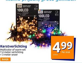 Action Kerstverlichting aanbieding