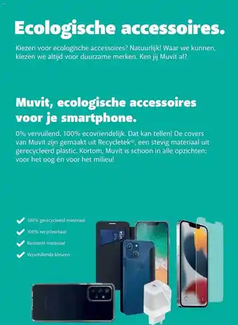 Muvit, ecologische accessoires voor je smartphone