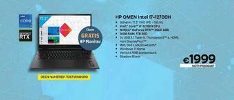 CompuDeals Hp omen intel i7-12700h aanbieding