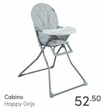 Baby & Tiener Cabino happy grijs aanbieding