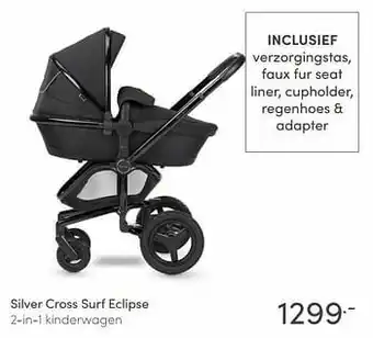 Baby & Tiener Silver cross surf eclipse 2-in-1 kinderwagen aanbieding