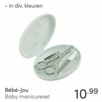 Baby & Tiener Bébé-jou baby manicureset aanbieding