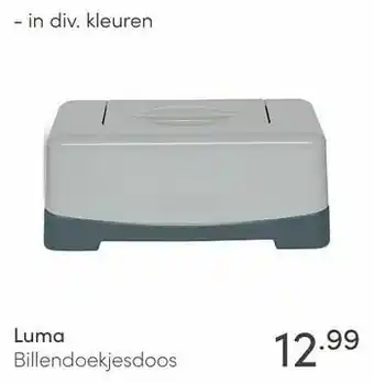 Baby & Tiener Luma billendoekjesdoos aanbieding
