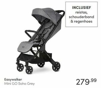 Baby & Tiener Easywalker mini go soho grey aanbieding