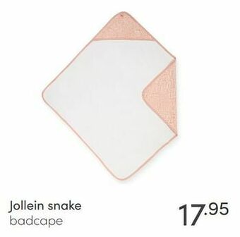 Jollein snake badcape