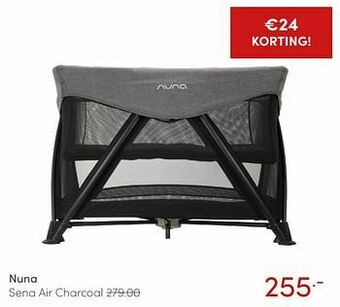 Baby & Tiener Nuna sena air charcoal aanbieding