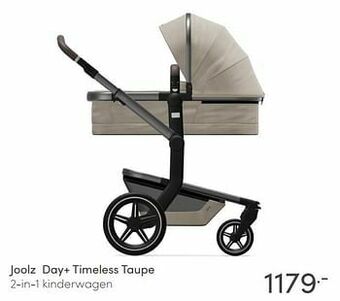 Baby & Tiener Joolz day+ timeless taupe 2-in-1 kinderwagen aanbieding