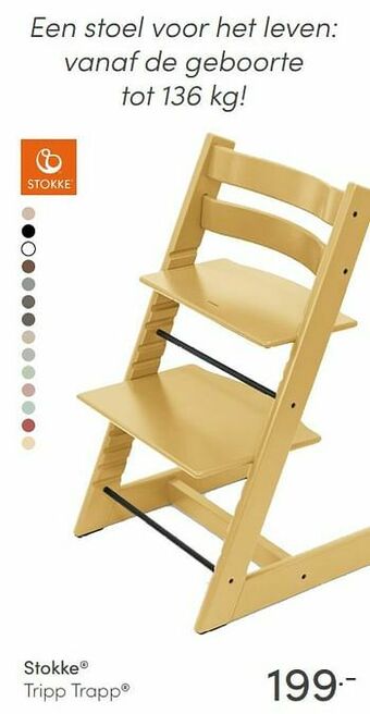 Baby & Tiener Stokke tripp trapp aanbieding