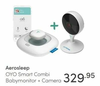 Baby & Tiener Aerosleep oyo smart combi babymonitor + camera aanbieding