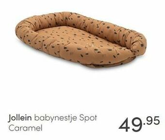 Baby & Tiener Jollein babynestje spot caramel aanbieding