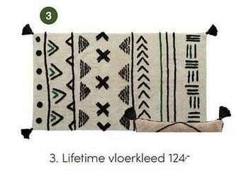 Baby & Tiener Lifetime vloerkleed aanbieding