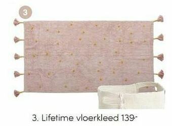 Baby & Tiener Lifetime vloerkleed aanbieding