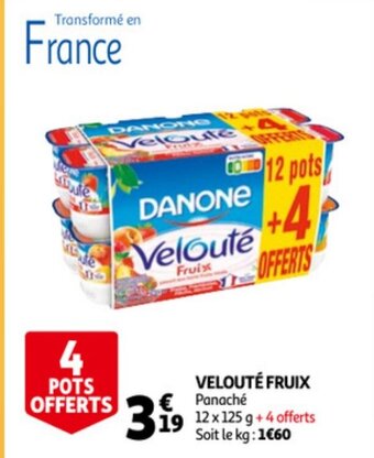 Veloute Fruix Panache 12 x 125g