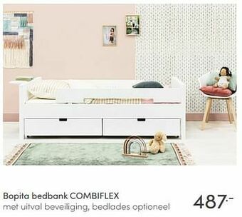 Baby & Tiener Bopita bedbank combiflex aanbieding