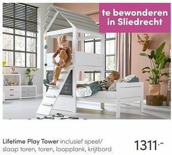 Baby & Tiener Lifetime play tower aanbieding
