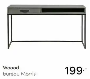 Baby & Tiener Woood bureau morris aanbieding