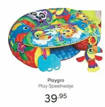 Playgro play speelnestje