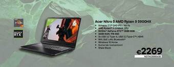CompuDeals Acer nitro 5 amd ryzen 9 5900hx aanbieding