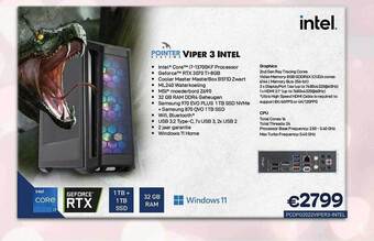 CompuDeals Pointer systems viper 3 intel aanbieding