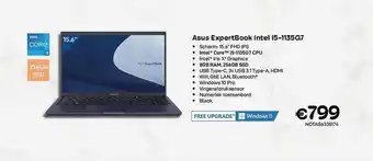 CompuDeals Asus expertbook intel i5-1135g7 aanbieding
