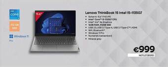 CompuDeals Lenovo thinkbook 15 intel i5-1135g7 aanbieding