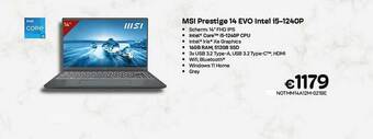 CompuDeals Msi prestige 14 evo intel i5-1240p aanbieding