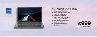 CompuDeals Acer aspire 5 intel i7-1155u aanbieding