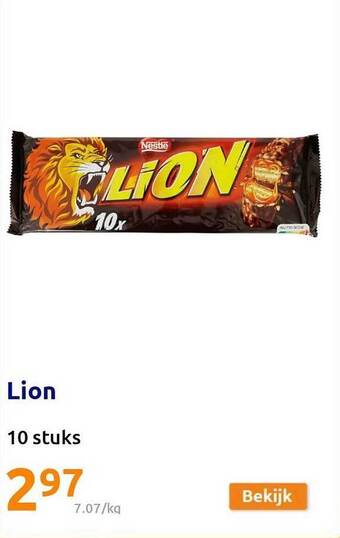 Action Lion aanbieding