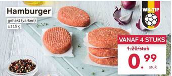 Bon Ap Hamburger aanbieding