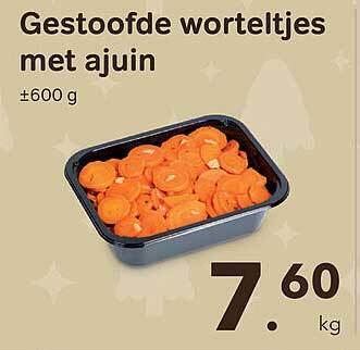 Bon Ap Gestoofde worteltjes met ajuin aanbieding